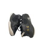 Adidasi copii Under Armour 32, material textil, imitatie de piele, negru - imagine 4