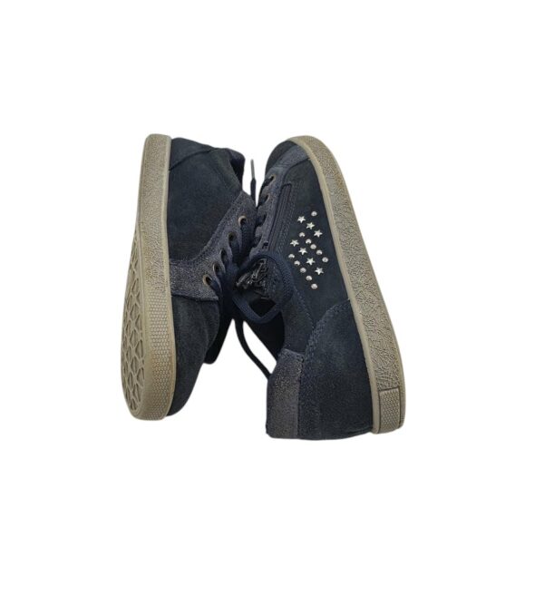 Adidasi copii Bama 34, piele intoarsa , bleumarin - imagine 4