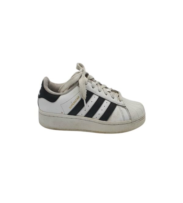 Adidasi dama Adidas 38, piele, alb - imagine 1