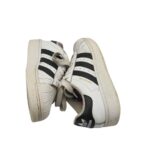 Adidasi dama Adidas 38, piele, alb - imagine 4