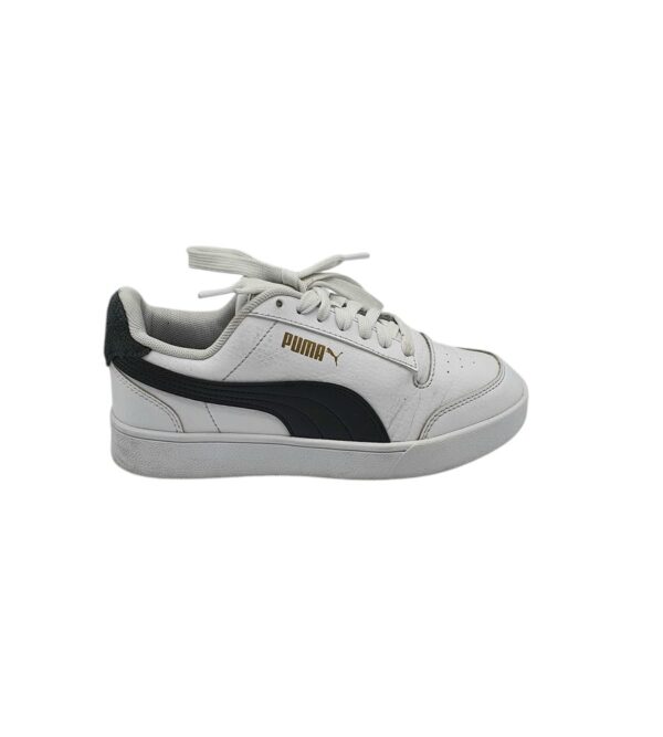 Adidasi dama Puma 37, imitatie de piele, alb - imagine 1