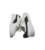 Adidasi dama Puma 37, imitatie de piele, alb - imagine 4