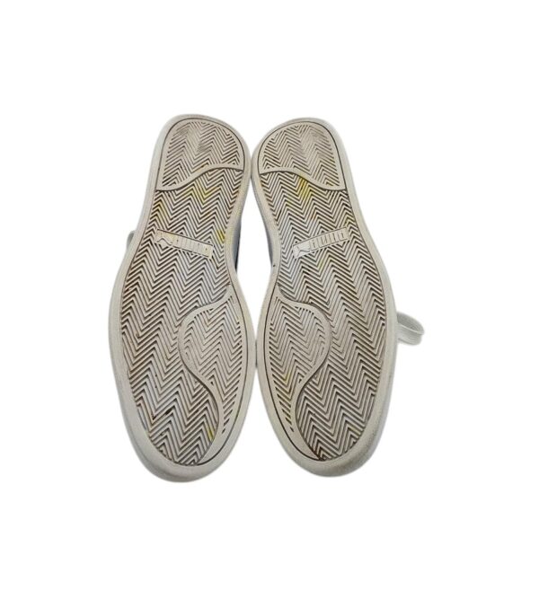 Adidasi dama Puma 37, imitatie de piele, alb - imagine 5