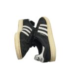 Adidasi barbati Adidas 43, piele intoarsa, negru - imagine 4