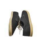 Adidasi barbati Venice 44, imitatie de piele, negru - imagine 4