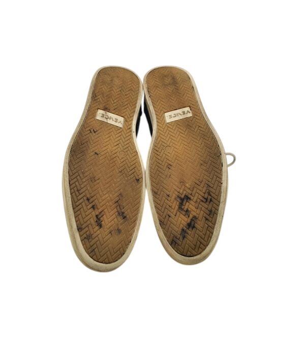 Adidasi barbati Venice 44, imitatie de piele, negru - imagine 5
