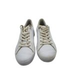 Tenisi dama Lacoste 39, piele, imitatie de piele, alb - imagine 3