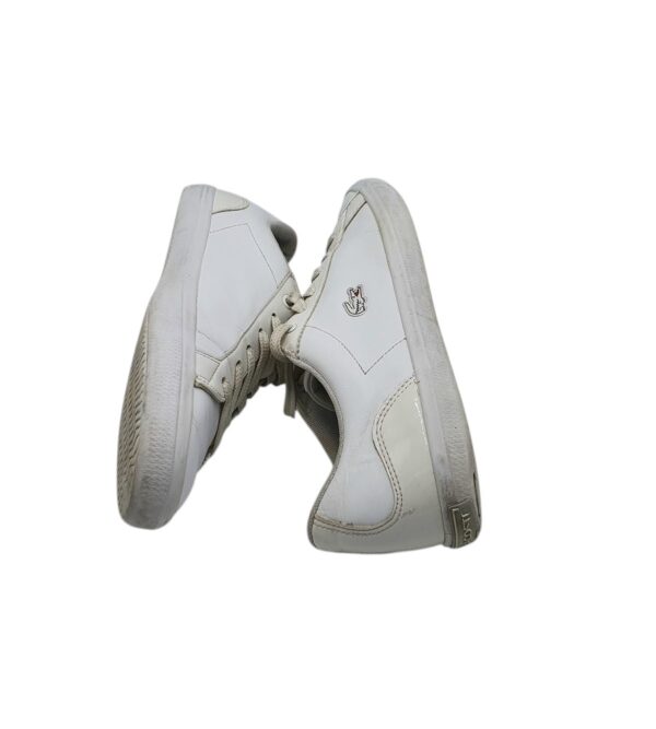 Tenisi dama Lacoste 39, piele, imitatie de piele, alb - imagine 4