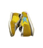 Adidasi dama Civico 40, material textil, piele intoarsa, galben - imagine 4
