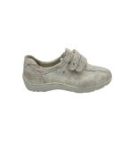 Adidasi dama Waldlaufer 40, piele, alb gri