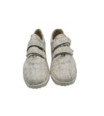 Adidasi dama Waldlaufer 40, piele, alb gri - imagine 3