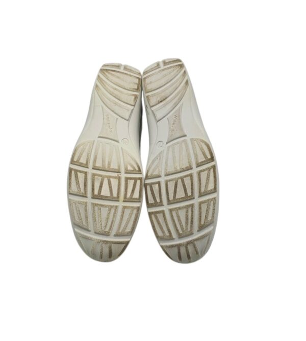Adidasi dama Waldlaufer 40, piele, alb gri - imagine 5