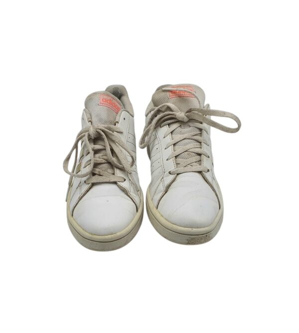 Adidasi dama Adidas 38, imitatie de piele, alb - imagine 3