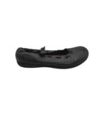 Balerini dama Kangaroos 38, piele, negru