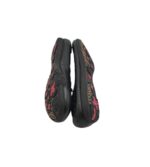 Balerini dama Kangaroos 38, piele, negru - imagine 4