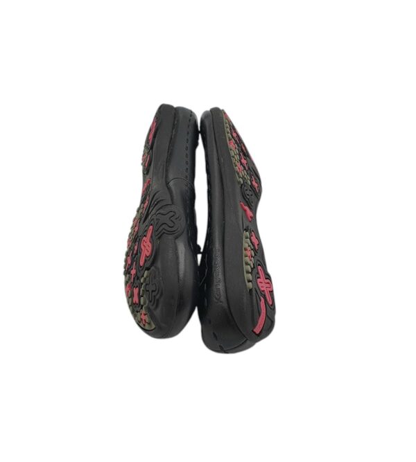 Balerini dama Kangaroos 38, piele, negru - imagine 4