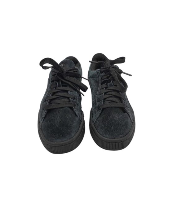 Adidasi dama Puma 38, piele intoarsa, negru - imagine 3