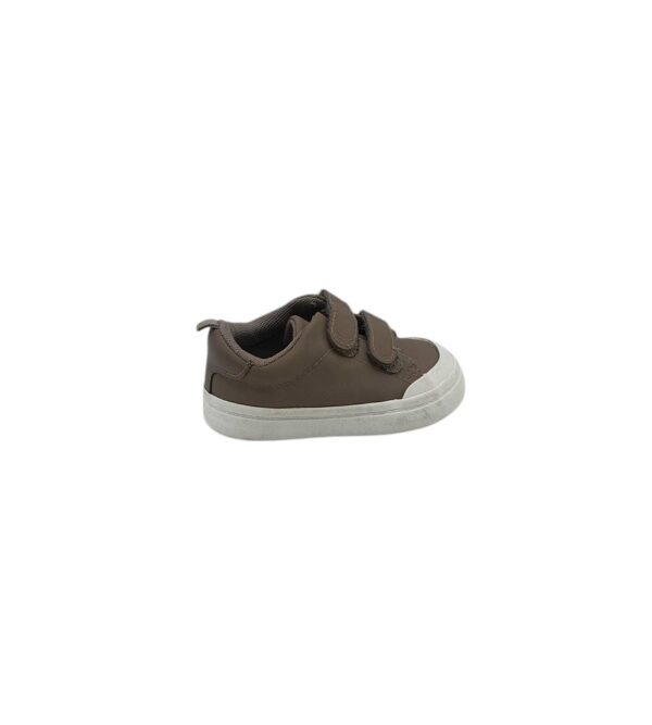 Tenisi copii H&M 22, imitatie de piele, gri - imagine 1