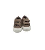 Tenisi copii H&M 22, imitatie de piele, gri - imagine 3