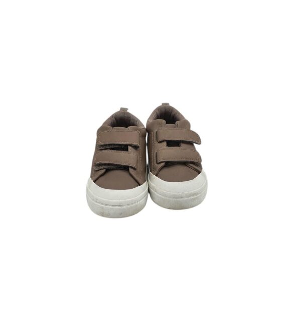 Tenisi copii H&M 22, imitatie de piele, gri - imagine 3