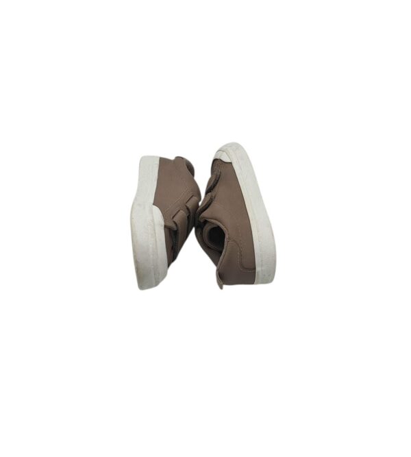 Tenisi copii H&M 22, imitatie de piele, gri - imagine 4