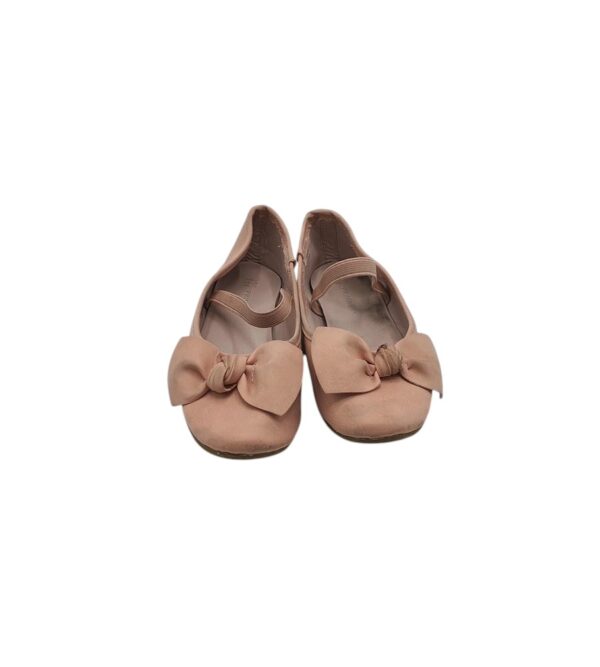 Balerini copii Primark 29, imitatie de piele, roz - imagine 3