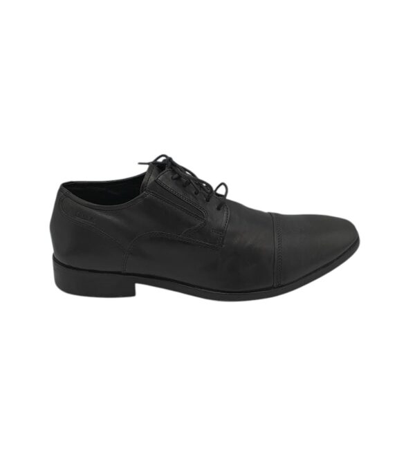 Pantofi barbati Oxmox 46, piele, negru - imagine 1