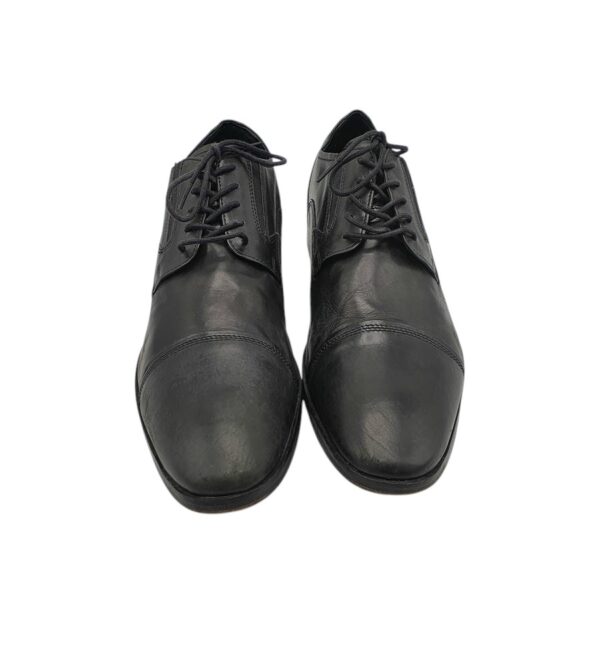 Pantofi barbati Oxmox 46, piele, negru - imagine 3