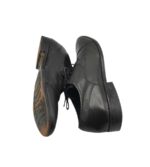 Pantofi barbati Oxmox 46, piele, negru - imagine 4