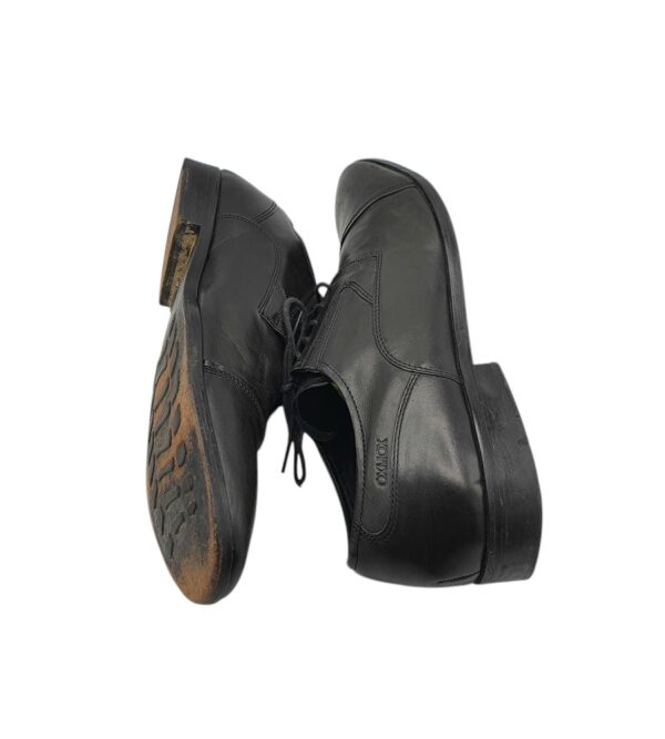 Pantofi barbati Oxmox 46, piele, negru - imagine 4