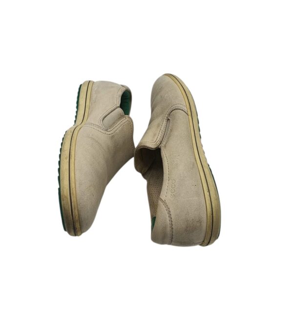 Espadrile dama Ecco 38, piele, gri - imagine 4