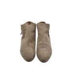 Botine dama Vanderlaan 39, piele, bej - imagine 3