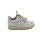Adidasi dama Nike 40, piele, imitatie de piele, alb