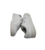 Adidasi dama Puma 37, imitatie de piele, piele, alb - imagine 4