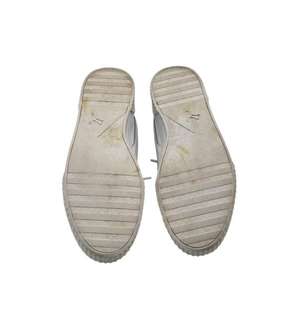 Adidasi dama Puma 37, imitatie de piele, piele, alb - imagine 5