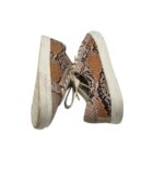 Tenisi dama Mng 38, imitatie de piele, bej - imagine 4
