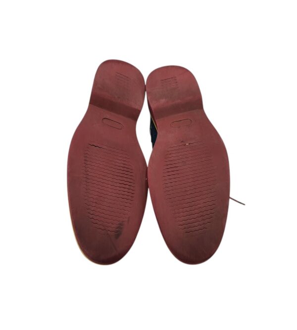 Pantofi barbati 44, piele, albastru - imagine 5