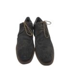 Pantofi barbati Bugatti 45, piele intoarsa, negru - imagine 3