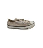 Tenisi dama Converse 37, material textil, argintiu