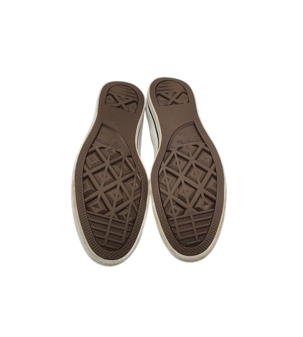 Tenisi dama Converse 37, material textil, argintiu - imagine 5