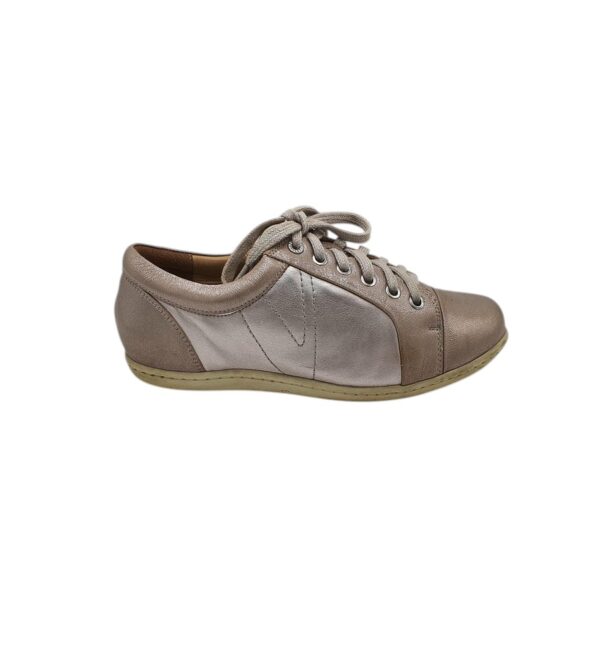 Adidasi dama 38, piele, bej - imagine 1
