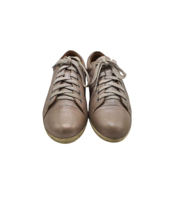 Adidasi dama 38, piele, bej - imagine 3