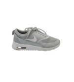Adidasi dama NIke 38, material textil, imitatie de piele, gri