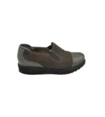 Pantofi dama Ara 38, piele, bej gri