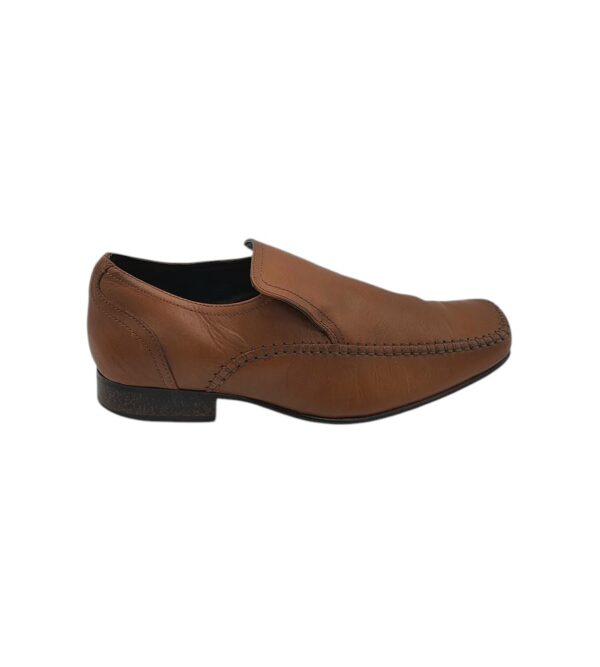 Pantofi barbati F&F 43, imitatie de piele , maro - imagine 1