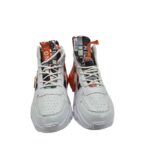 Adidasi barbati 41, material textil, imitatie de piele,  alb - imagine 3