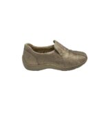 Pantofi dama Waldlaufer 39, piele, auriu