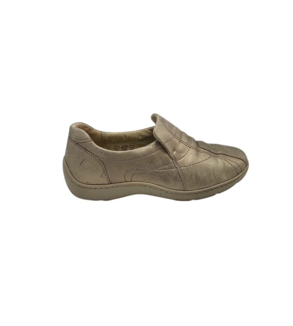 Pantofi dama Waldlaufer 39, piele, auriu - imagine 1