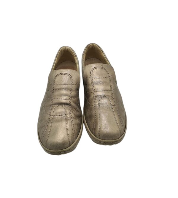 Pantofi dama Waldlaufer 39, piele, auriu - imagine 3