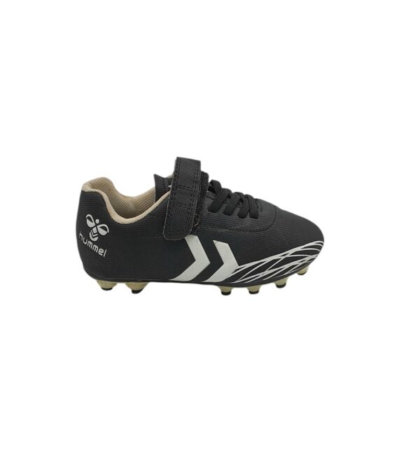 Adidasi copii Hummel 30, imitatie de piele, negru - imagine 1